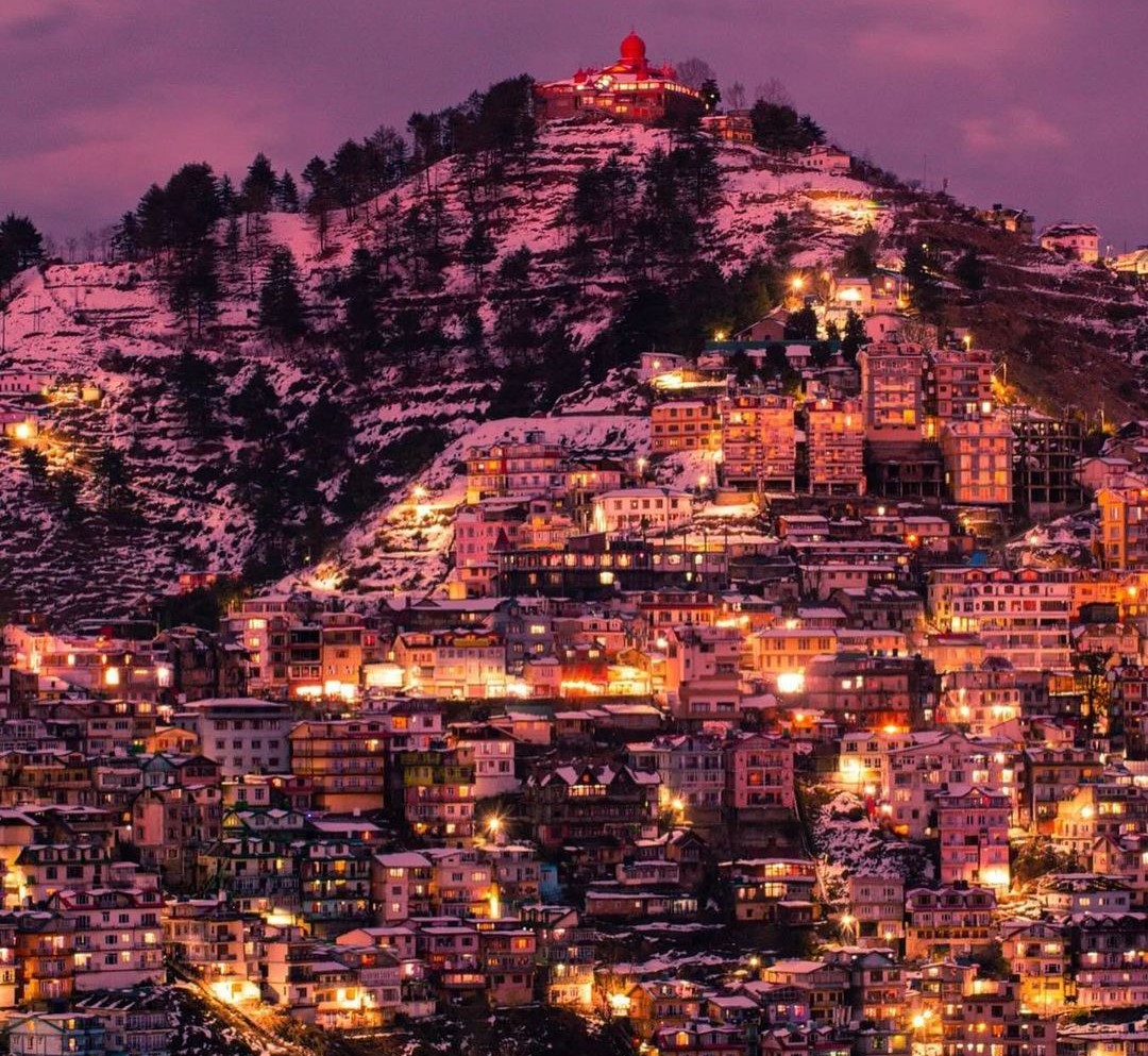 night-shimla-landscape